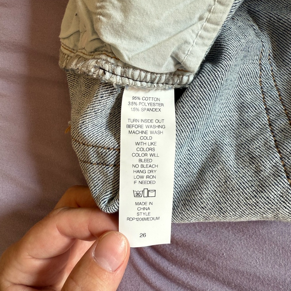 Pinkblush High Rise Blue Distressed Jeans - Picture 10 of 10